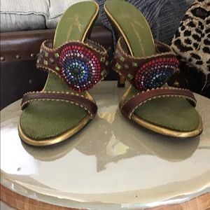 Beautiful heeled sandals 6.5 Giuseppe zanotti